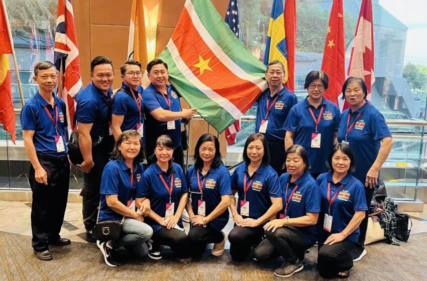  🌟苏里南代表团前往加拿大参加第31届世界客属恳亲大会