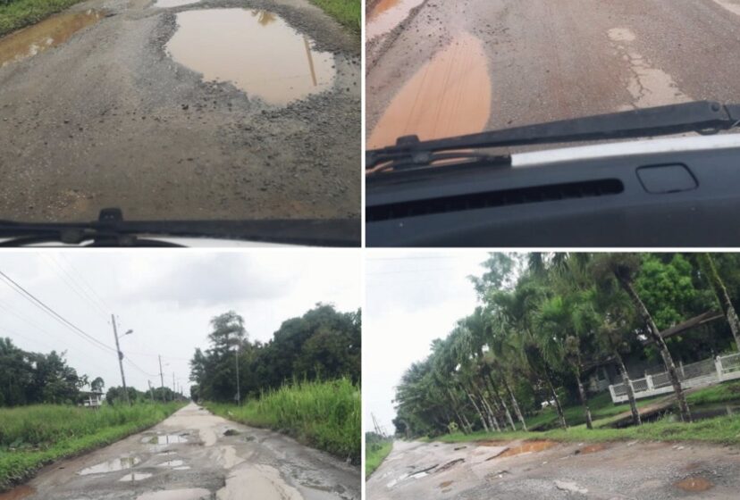  🟢前往白沙滩的公路部分处于非常恶劣状态