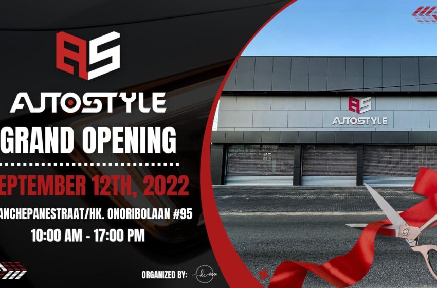  🟢Autostyle 第四间店在 Franchepanestraat 盛大开张