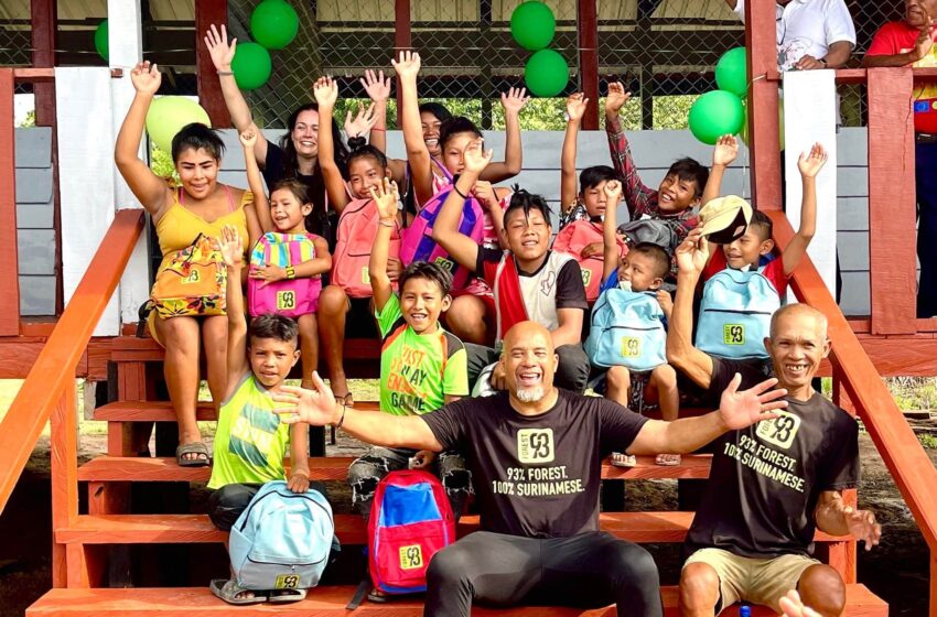  🟢内陆偏远村子Amatopo的孩子们第一次可以在村子里上学