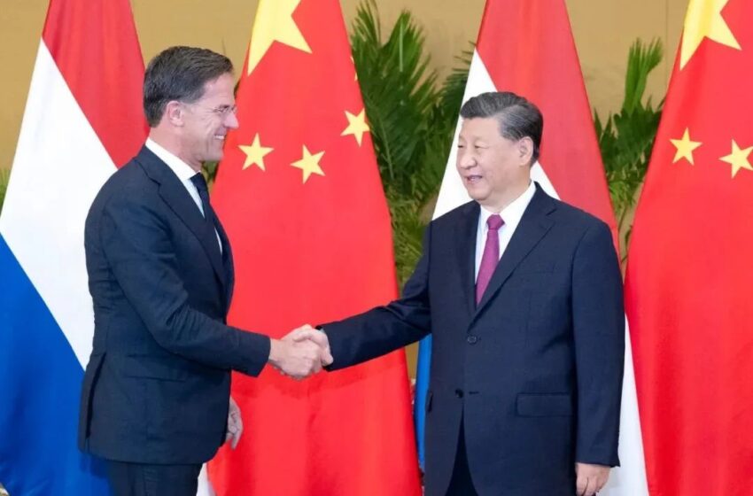  🔴习近平会见荷兰首相吕特