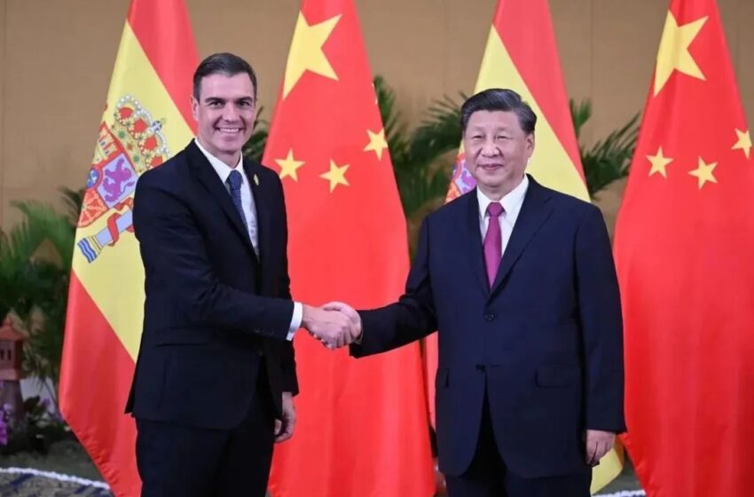  🔴习近平会见西班牙首相桑切斯