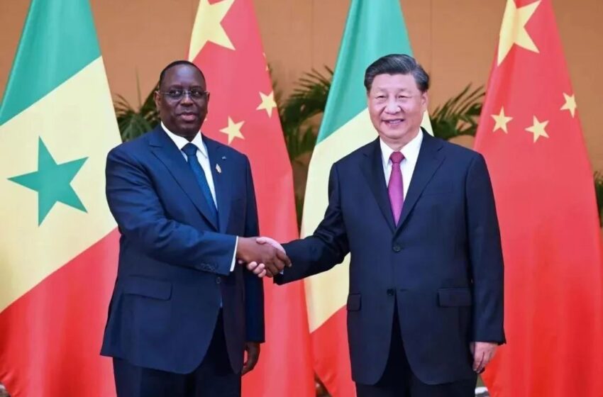  🔴习近平会见塞内加尔总统萨勒