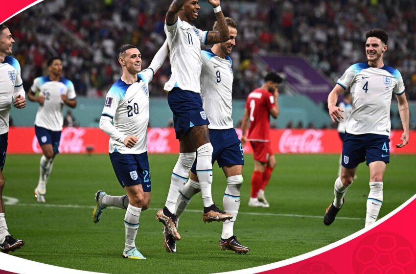  ⚽世界杯-萨卡双响凯恩两助贝林厄姆破门 英格兰6-2伊朗