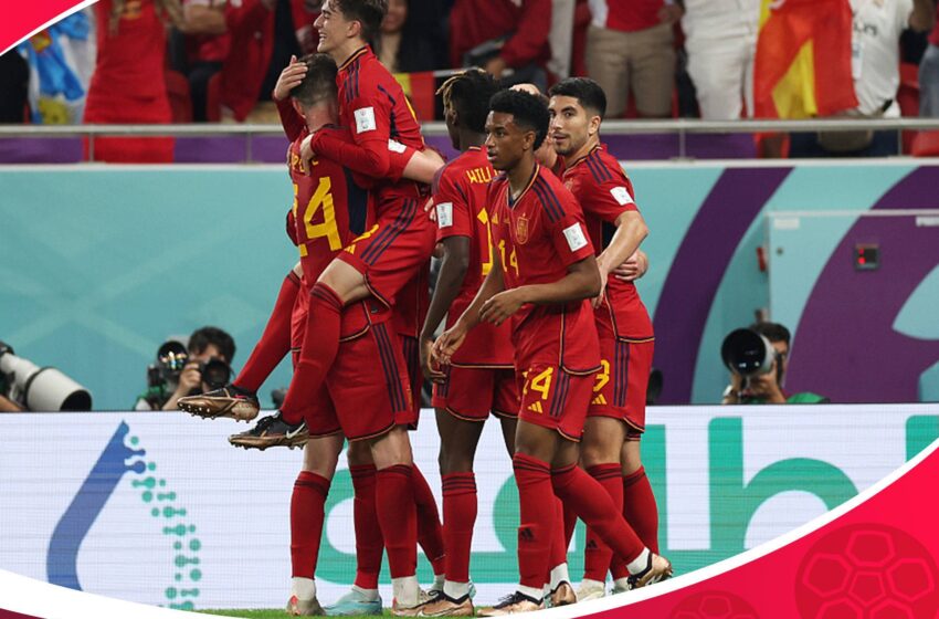  ⚽世界杯-费兰双响加维献传射 西班牙7-0哥斯达黎加