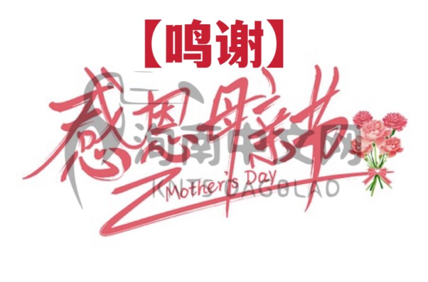  -母亲节宴会鸣谢