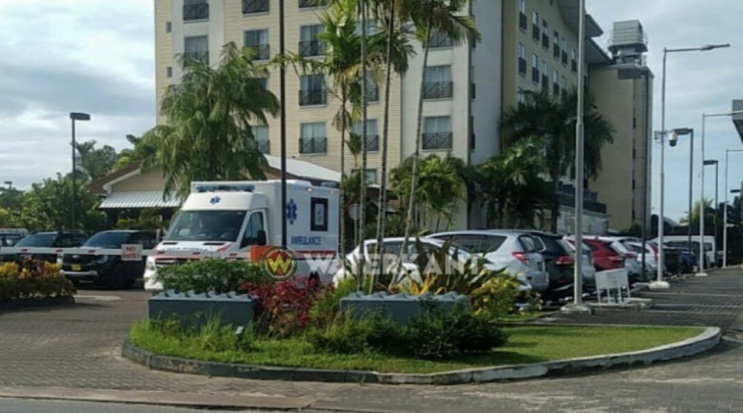  Marriot Hotel酒店一位员工被烧伤