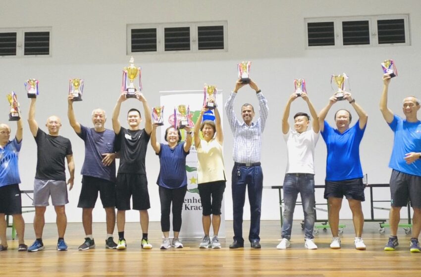  纪念华人定居苏里南170周年乒乓球比赛圆满结束
