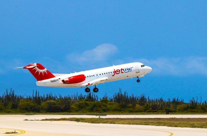  Jetair航空公司继续苏里南与库拉索之间航线