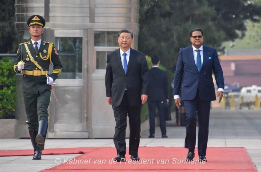  Santokhi总统对中国国事访问圆满成功