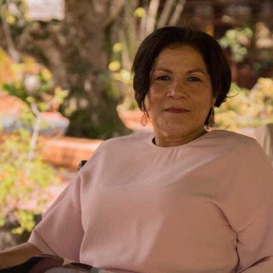  Ingrid Bouterse活跃于NDP党宣传讲台