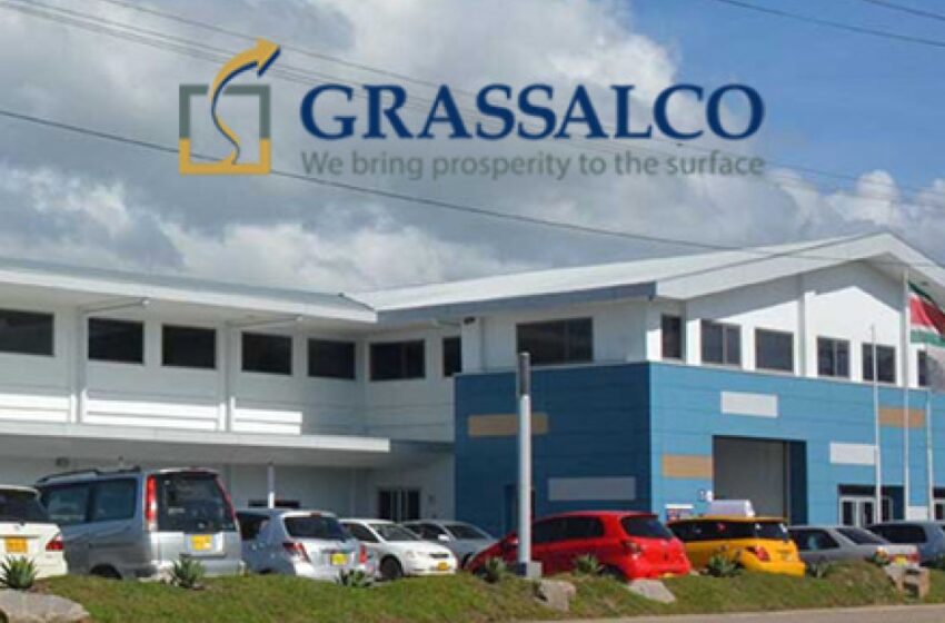  苏里南国营矿业公司Grassalco 财务状况显著改善