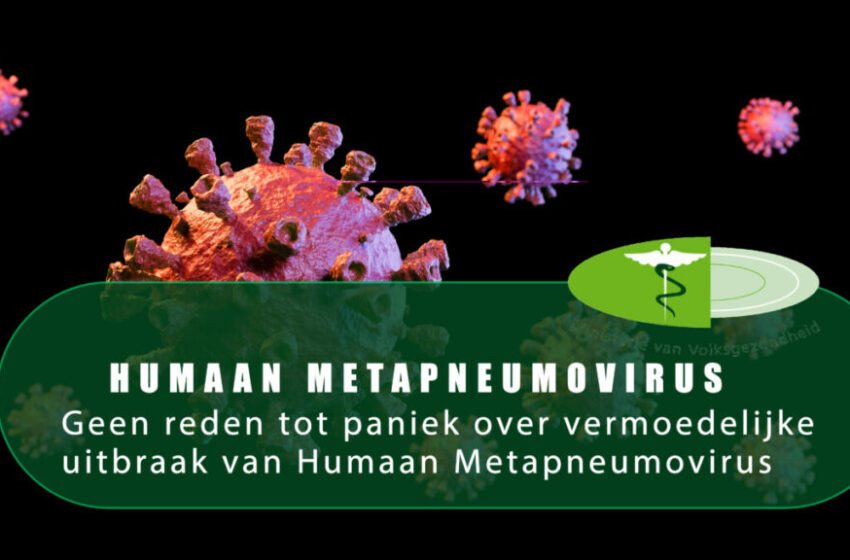  卫生部表示，无需为人类偏肺病毒而恐慌