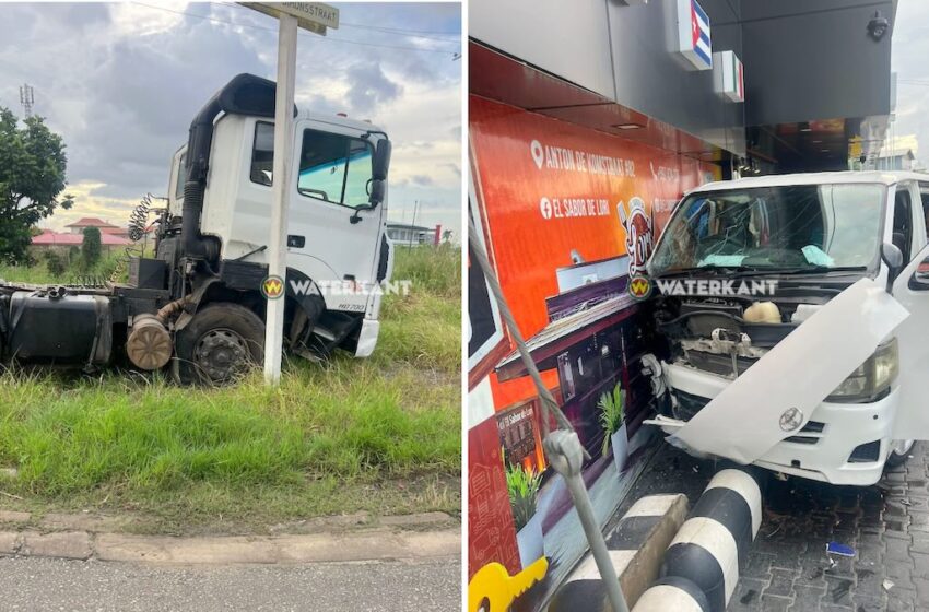  严重车祸发生在Anton Dragtenweg和David Simonsstraat交叉口