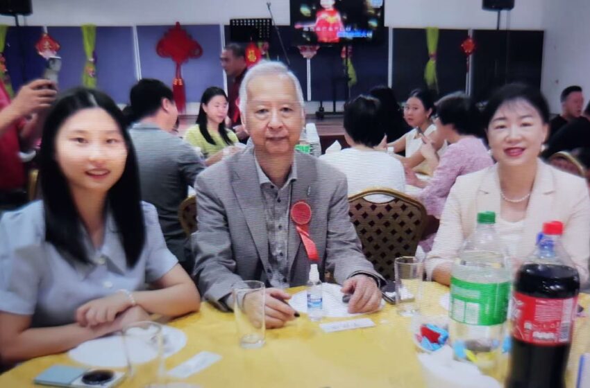  【中侨文化中心举办春节宴会】