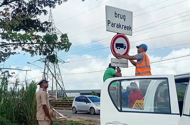  Parakreek桥梁即日起禁止重型车辆通行