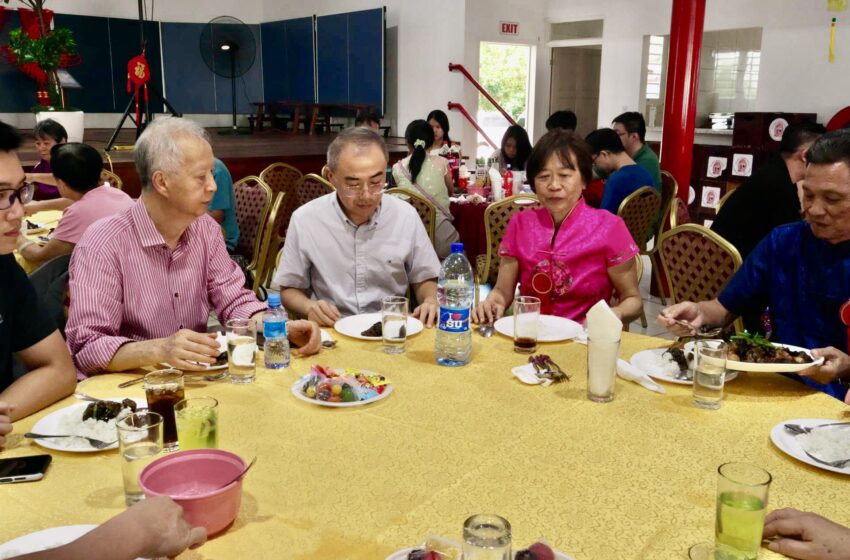  【中侨文化中心隆重举行马年春节宴会】