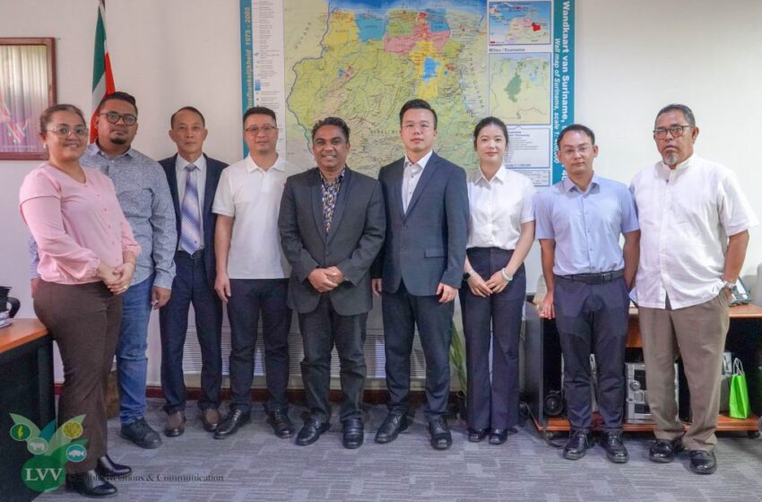  苏里南农牧渔业部启动中国援助农业发展项目二期