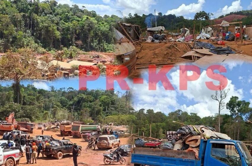  Moeroekreek矿区“大扫除行动”拆除200余处非法营地