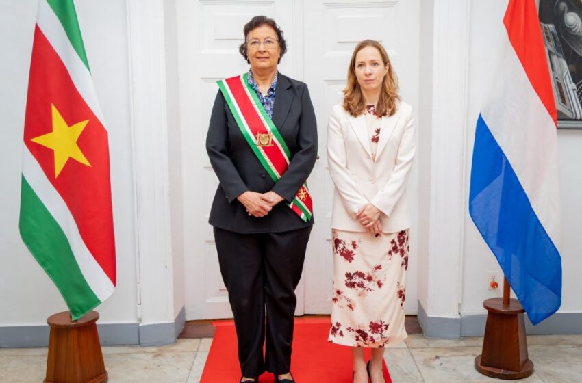  Martine Jacoba Busstra 新任荷兰驻苏里南大使
