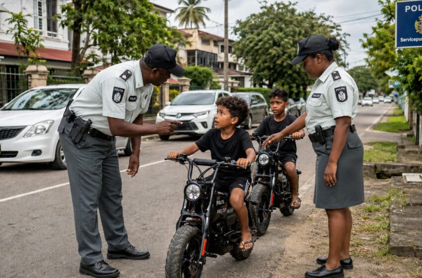  司法部长：骑电动自行车的幼童将被带离道路