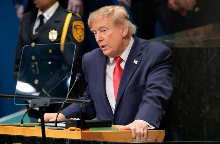  Trump预测古巴共产主义政权将倒台，代表团离开联合国会场